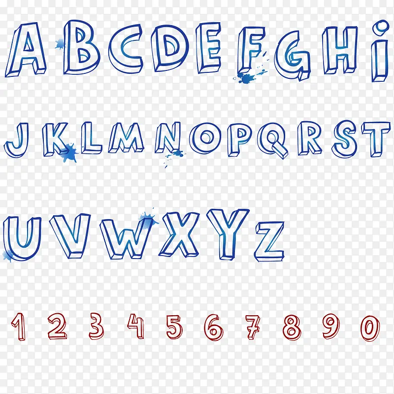 �ֻ�Ӣ����ĸ�밢��������ʸ��ͼ-������