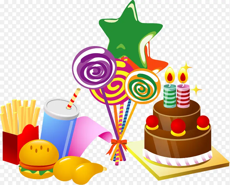 ʥ�������ﵰ��PNGʸ���ز�-������