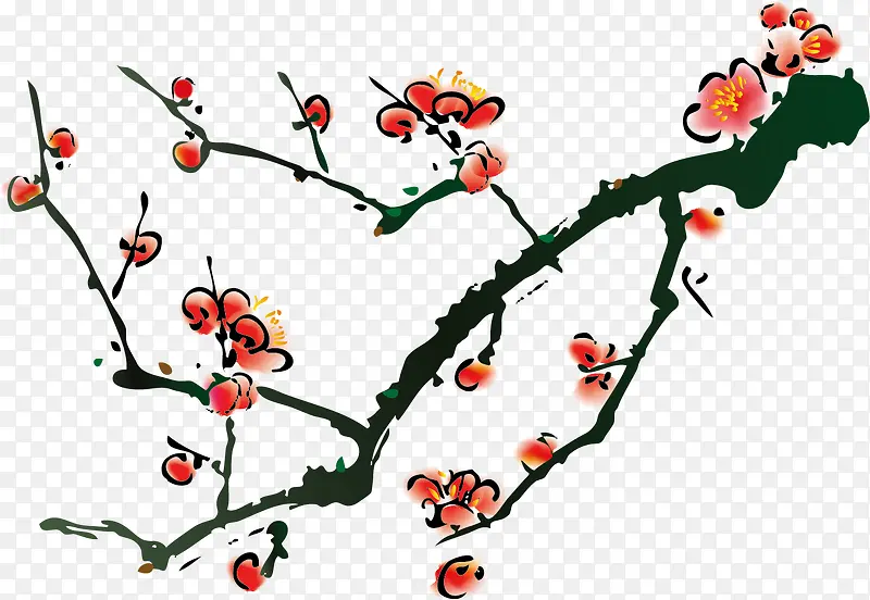 ��ɫ÷��ʸ��ѩ÷���ز�-������