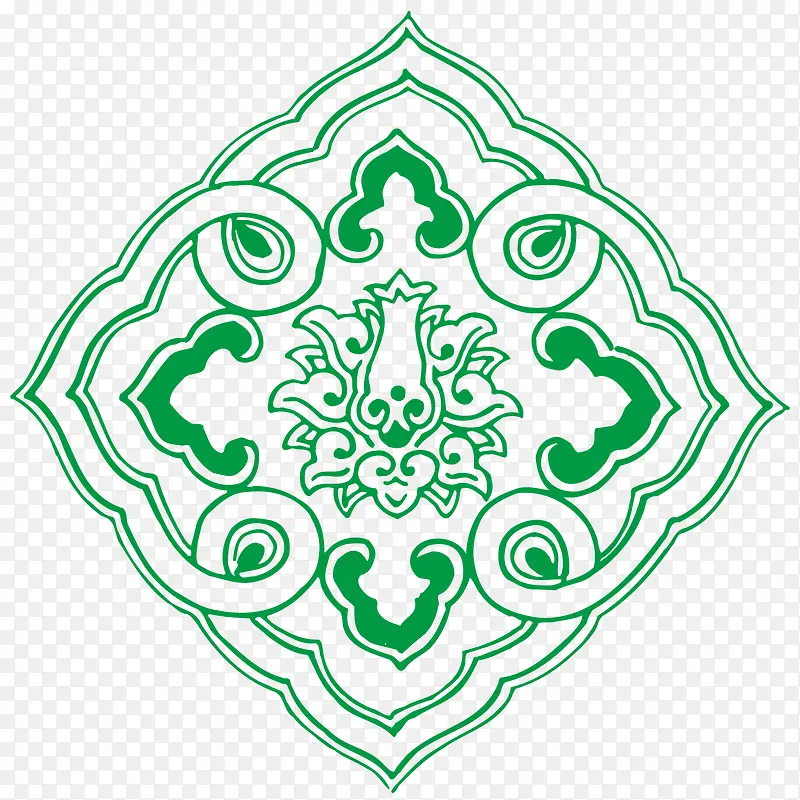 ��ɫ���Ʊ߿�ʸ���ز�-������