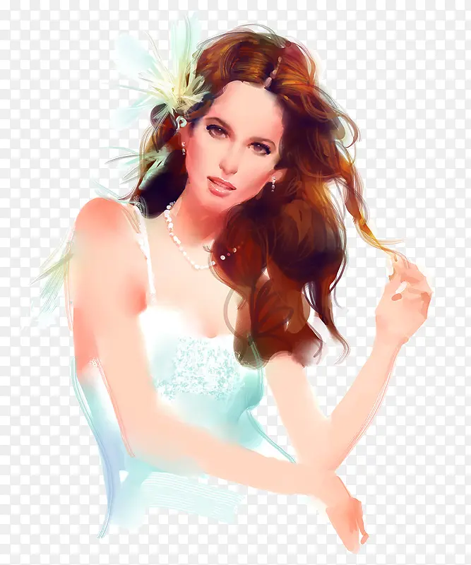 �ֻ���Ůͼ-������