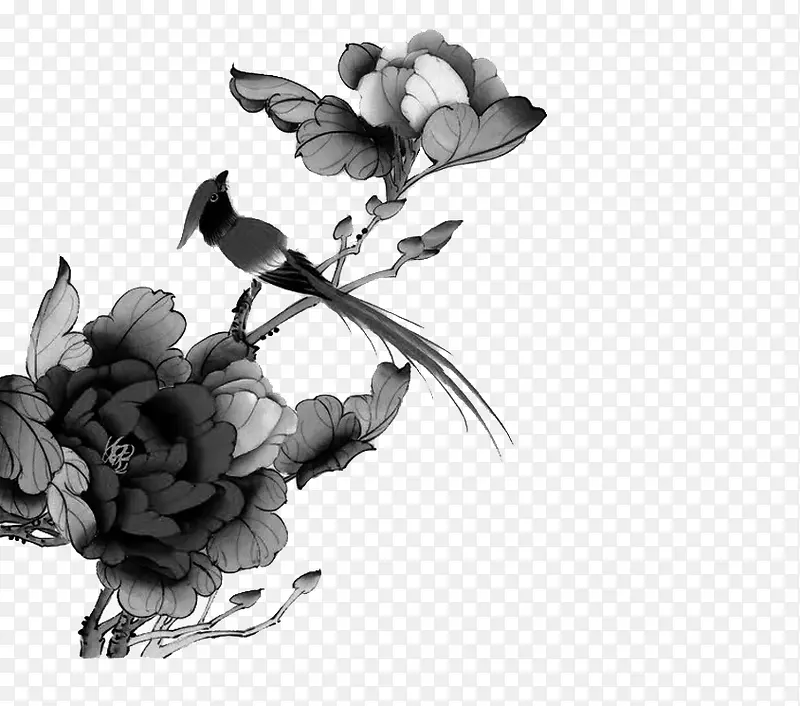 ˮī��֦С��-������