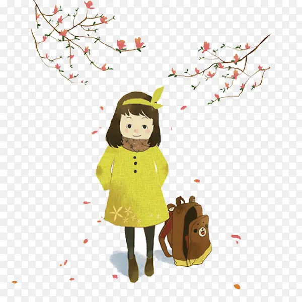 ��֦�µ�СŮ��-������