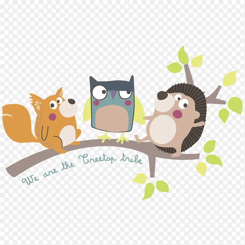 ��֦�ϵĶ���-������