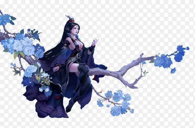 ��֦�ϵ���Ϸ��Ů-������