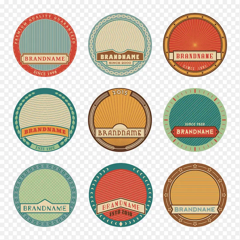 ����Բ�α�ǩ-������