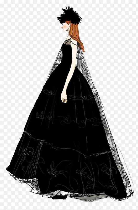 �߶�Ůʽ������廭-������