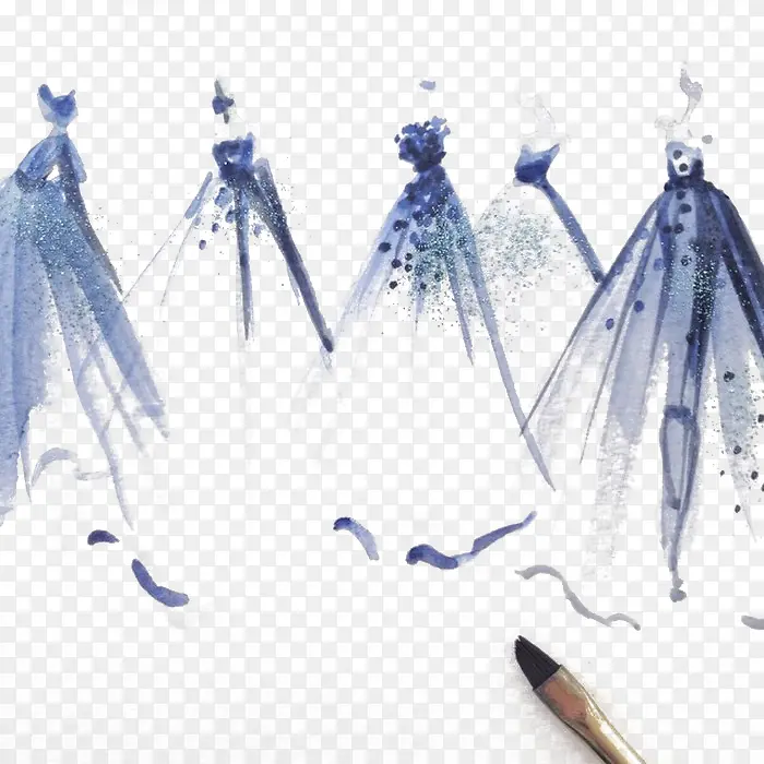 �ֻ�Ůװ��Ʋ廭��-������