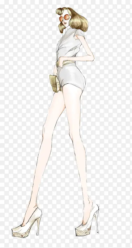 �Ըз�װŮģ�ز廭-������