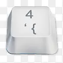 4��ɫ���̰���-������