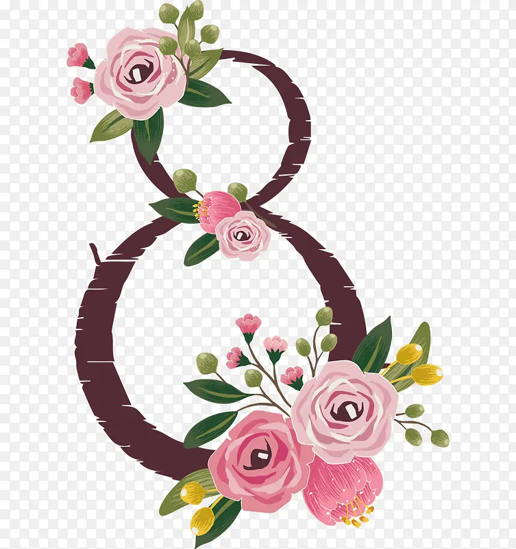 ��ͨõ�廨����8-������