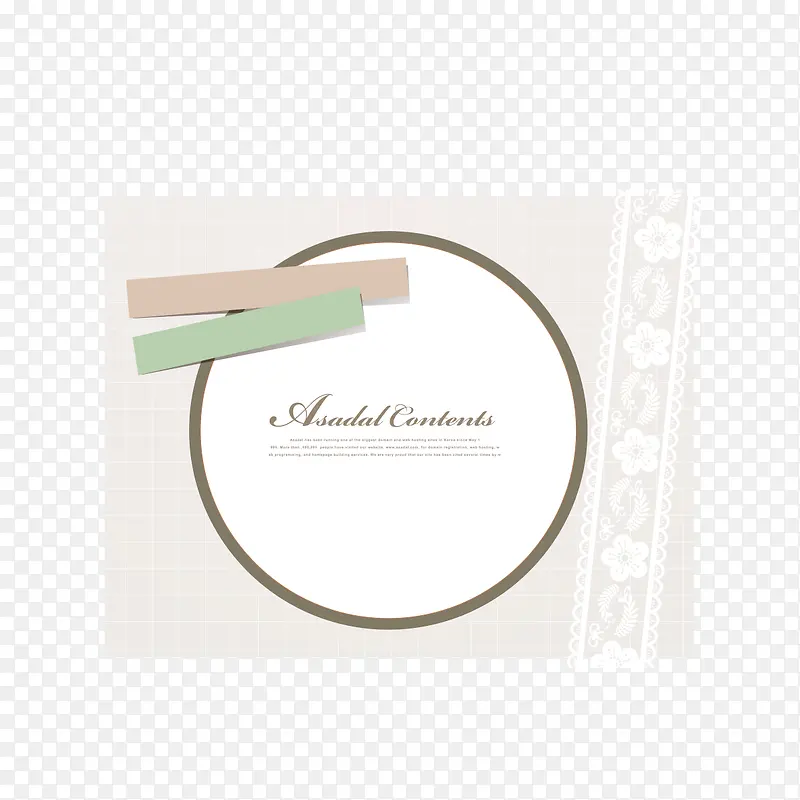 ��ɫԲ�α�ǩ-������