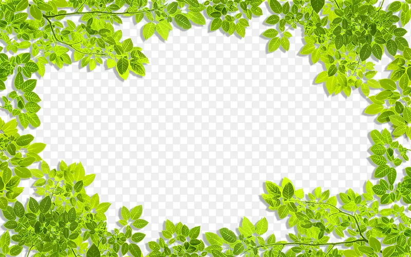 ��ɫ��Ҷ�߿�-������