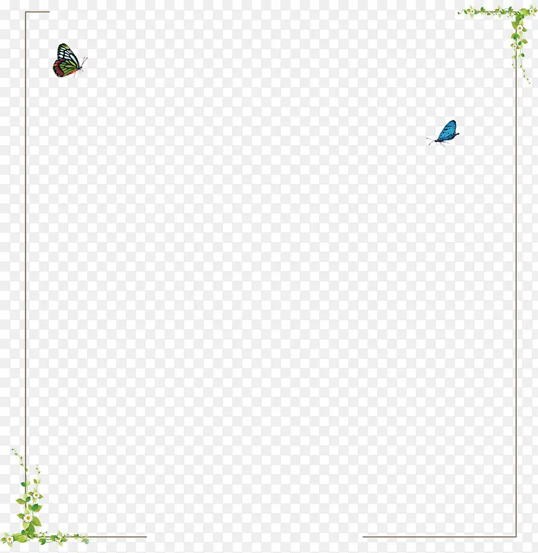 ��Ҷ�������±߿�-������