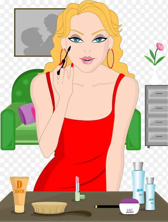 ��Ů��ױ�廭ʸ��-������