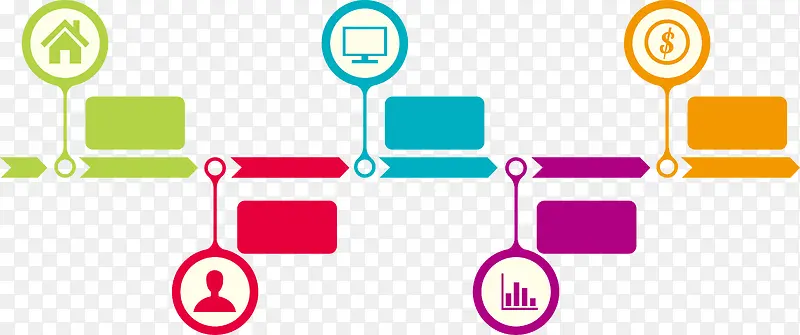 �ִ���ɫPPTԪ��ʸ��ͼ-������