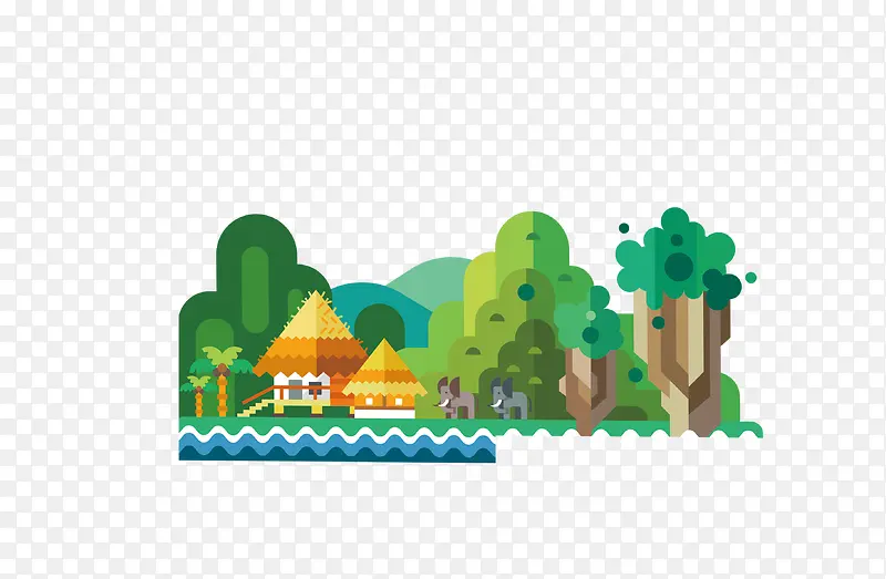 ɽˮ�羰-������