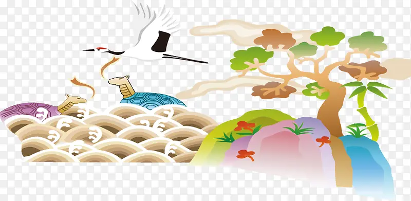 �ɺ׼��麣��PNGʸ���ز�-������