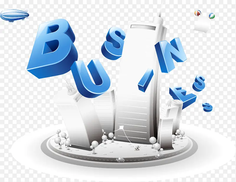 ��ҵ��¥PNGʸ���ز�-������