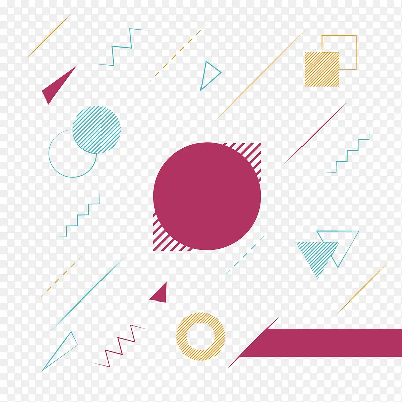 ��ɫ������������Բ��ʸ��ͼ-������