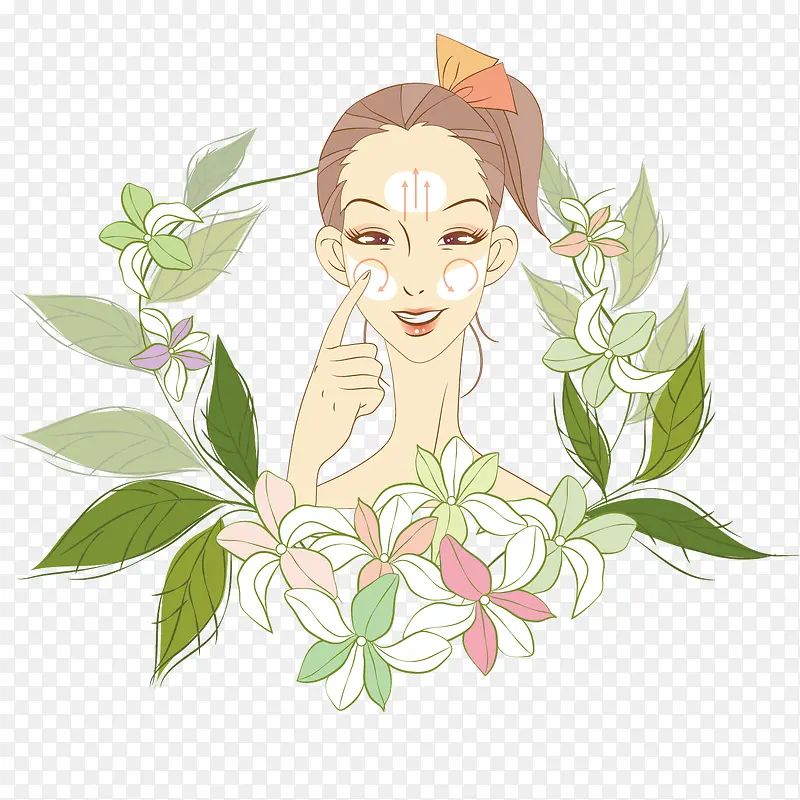 ��ױ��Ů�廭-������