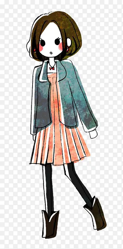 �����ֻ��ɫ��ȹ�̷�Ů��-������