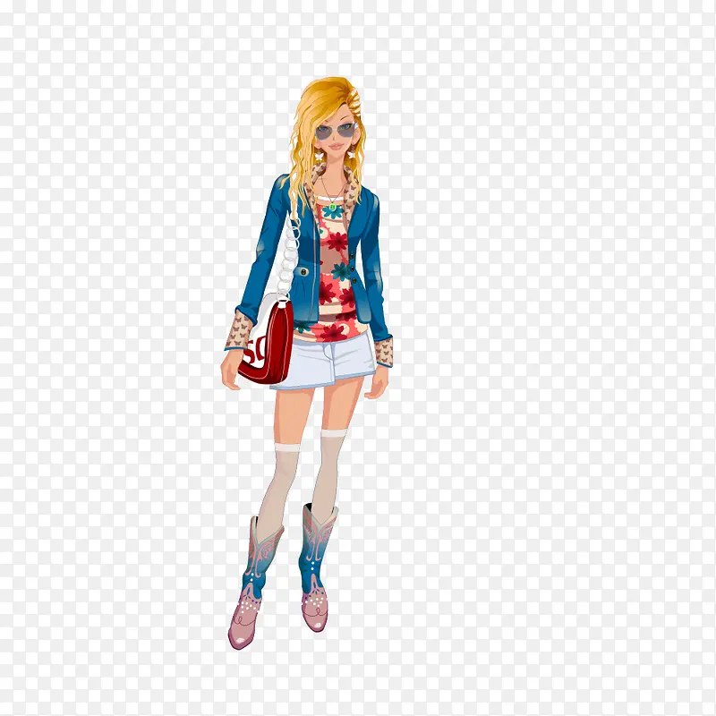 ʱ��Ů��ͼƬ�ز�-������