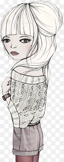 �廭��Ůͷ��-������