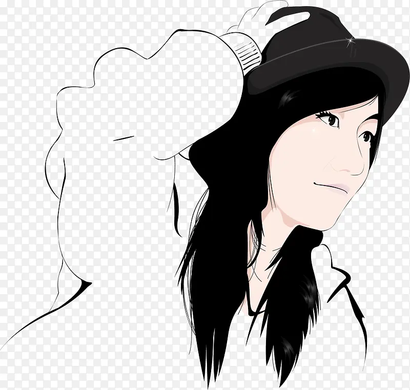 �ֻ���Ůͷ��-������