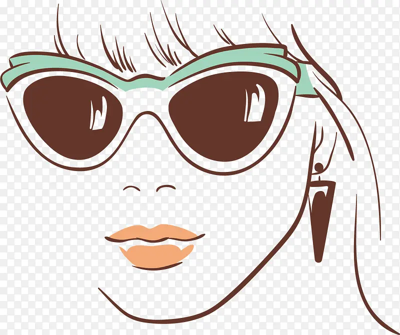 �ֻ���Ůͷ��ʸ���ز�-������