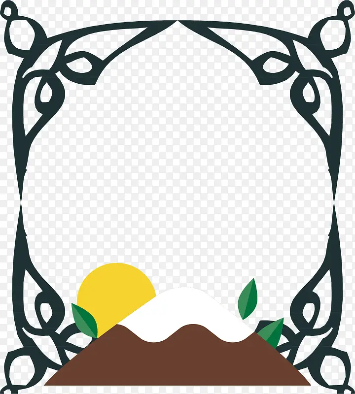 ��ɫʸ����ʽ�߿�-������