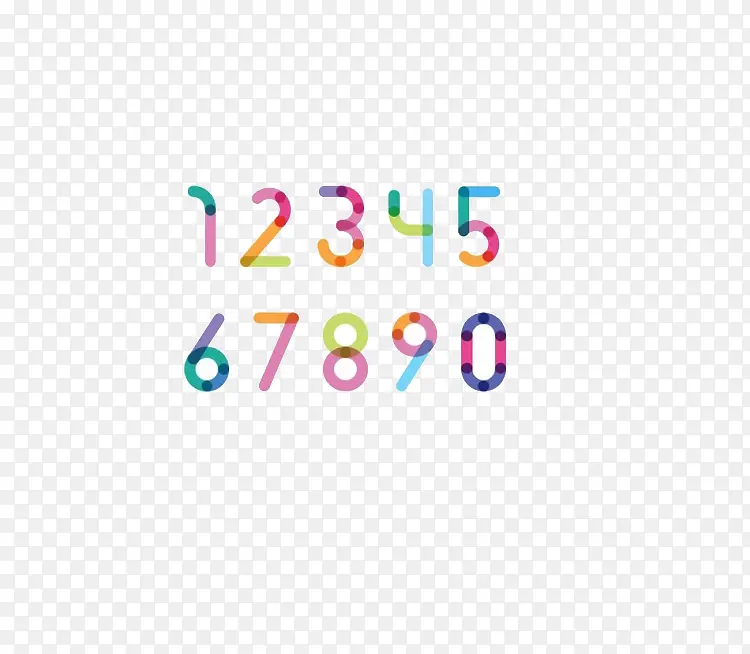 ��ɫ����0-9-������