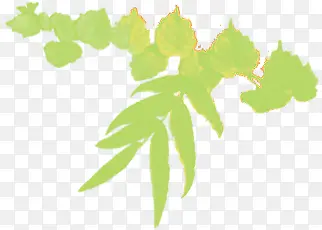 �ֻ���Ҷ�廭ͼƬ-������