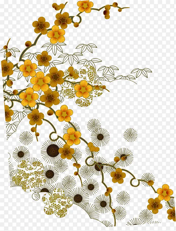 ��ɫС����Ҷ��֦-������