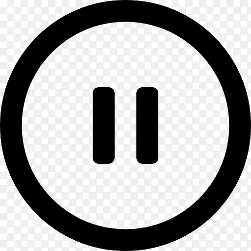 ��ͣ��Բ�ΰ�ťͼ��-������