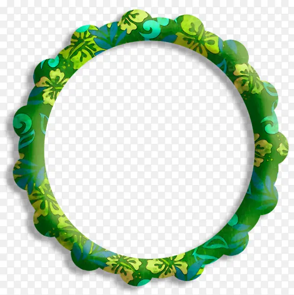 ��ɫ����Բ�α߿�-������