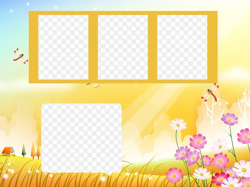 ��ɫ������Ƭ�߿򱳾�Ԫ��-������