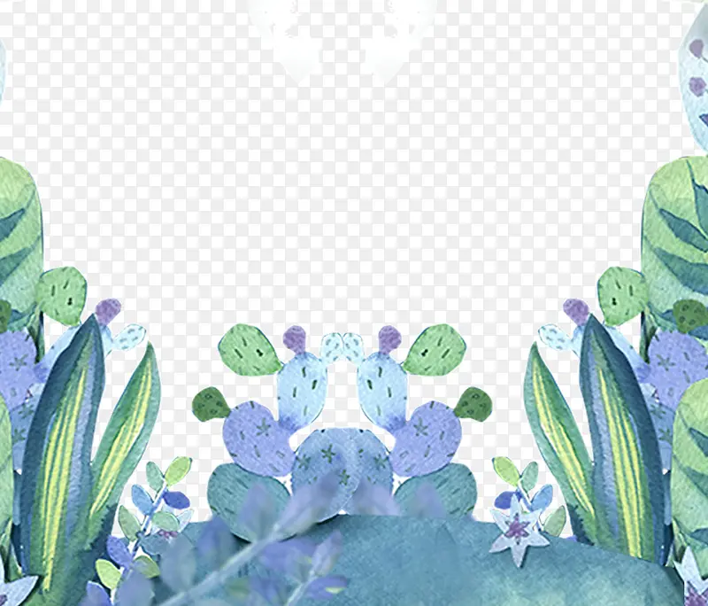 ˮ����ɫҶ�ӱ���ͼ-������