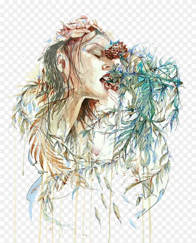 �廭Ů��-������