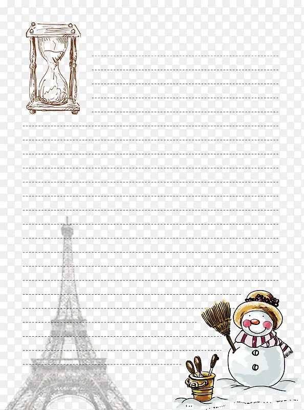 ѩ��װ�ε���ֽ-������