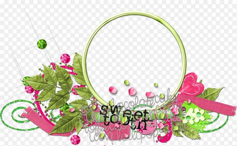 ��ɫ�ֻ滨��Բ����֦���-������