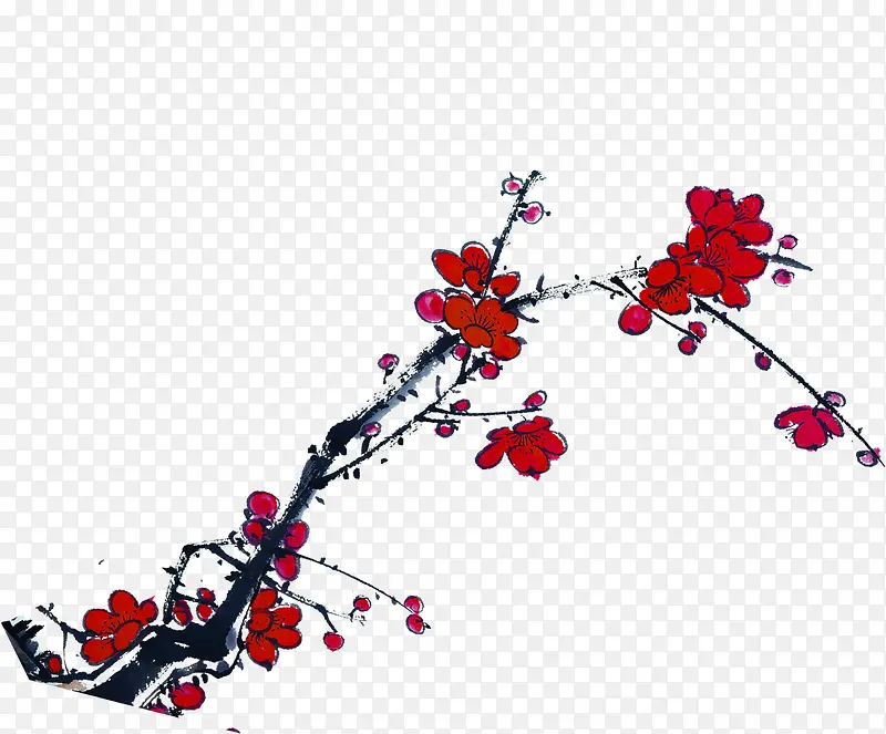 �ֻ�ˮī÷����֦-������