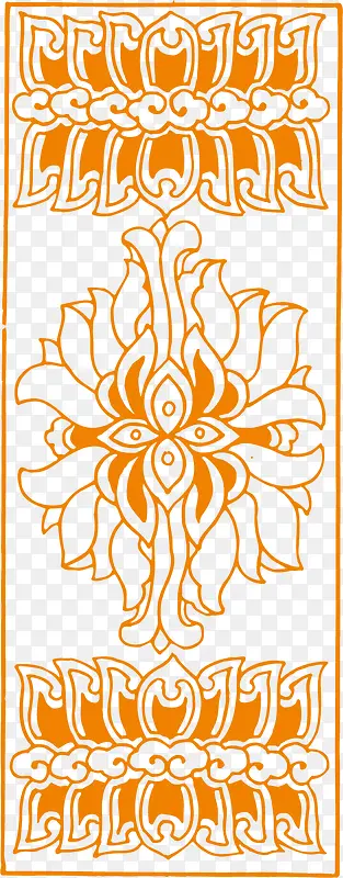 ��ɫ���ƹű߿�ʸ���ز�-������