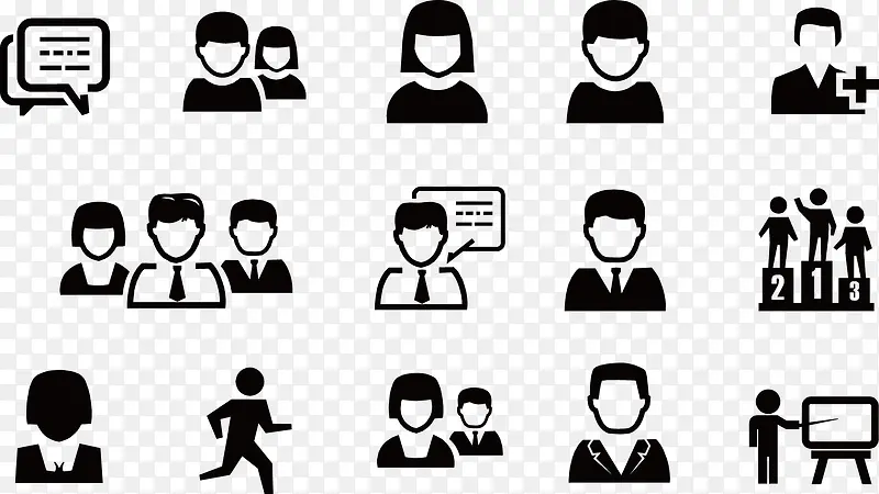 ��ƽ������ͷ��ɫPPTͼ���ز�-������