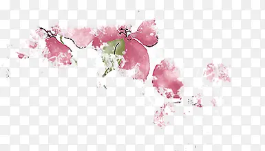 ��ɫ���껨��ˮ�ʻ���-������