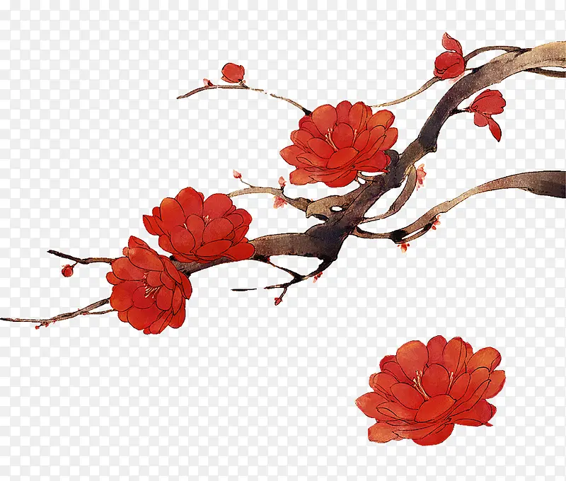 ��֦�ʻ�ʸ��pngͼƬ-������