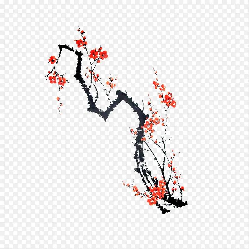 ��ɫ��֦��ɫ���仨֦-������