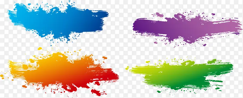 ��ɫˮī����PNGʸ��Ԫ��-������