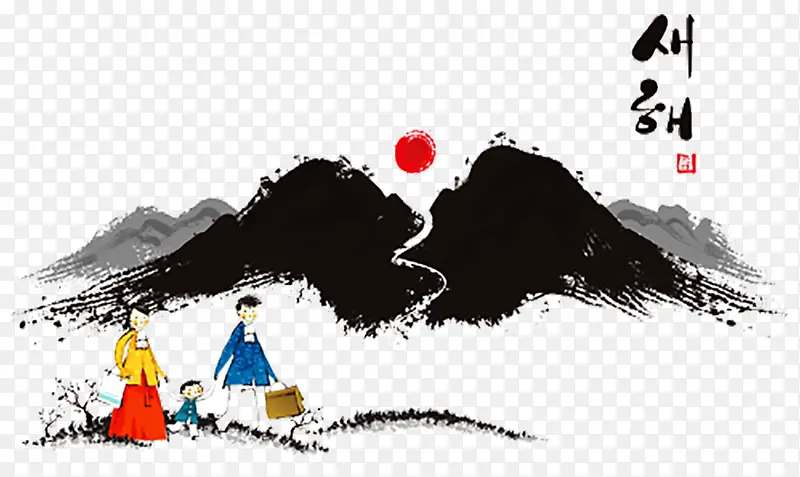 ˮī�廭-������