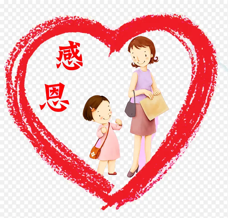 �ж�ĸ�ײ廭1-������